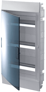 Бокс в нишу ABB Mistral41 36М (3x12) зеленая дверь без клеммного блока