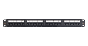 NMC-RP24UE2-ES-1U-BK Патч-панель 19" NIKOMAX