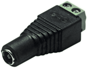 Разъем питания DCx2.1 (гнездо), клеммная колодка, под винт