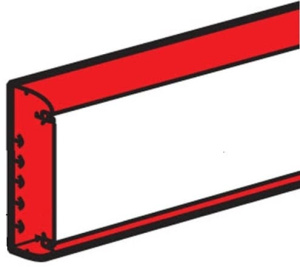 10453 Legrand DLP Кабель-канал 195x65 без крышки (Цена за 1 метр)
