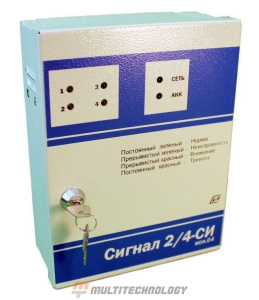 Корунд 2/4-СИ (4 шл.) с функцией КЦЦ, Прибор приемно-контрольный охранно-пожарный взрывозащищенный Специнформатика-СИ