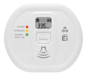 EI208DW Автономный детектор окиси углерода (СО) с дисплеем Jablotron