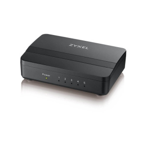 GS-105SV2-EU0101F Коммутатор 5 портов 1000 Мбит/с, настольный ZYXEL