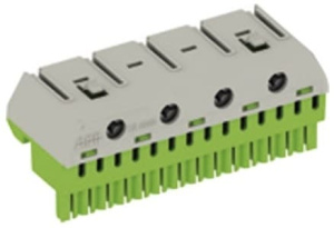 Клеммник самозажимной ABB PE 14x4+4x25мм ZK144G
