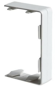 Переходник соединительный (стык) ПРС 80х40/80х60 Рувинил цвет Белый