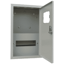 Щит металлический учетно-распределительный наружный ЩРУ 1н-09 IP31 400х250х147мм DE