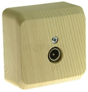 TVA-002D Розетка Сосна Schneider Electric Этюд TV