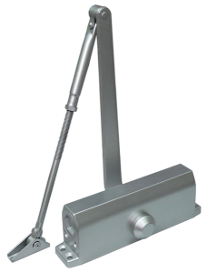 ST-DC002-SL (серебро) Доводчик для дверей весом до 45 кг, двухскоростной Smartec