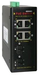 CO-PF-4GP2SFP-P505 Коммутатор промышленный PoE ComOnyx