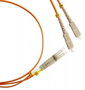LC-SC FC-D2-50-LC/PR-SC/PR-H-1M-LSZH-OR Патч-корд волоконно-оптический Hyperline