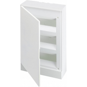 Бокс настенный ABB Basic E 36М белая непрозрачная дверь (с клеммами) BEW401236