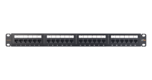 NMC-RP24UD2-ES-1U-BK Патч-панель 19" NIKOMAX