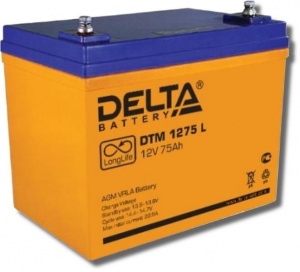 DTM 1275 L Аккумулятор герметичный свинцово-кислотный Delta