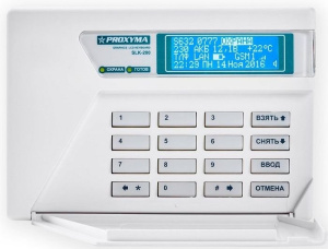 SLK-200 Клавиатура c ЖКИ Проксима