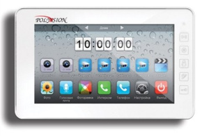 PVD-7L v.7.1 white Монитор домофона цветной с функцией «свободные руки» Polyvision