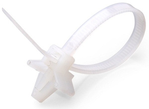 Кабельные стяжки с дюбель-пистоном КСДп 8.0х175 (100шт) КВТ