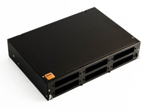 FO-19V-2U-6xSLT-W130H30-48UN-BK Кросс оптический 19'' Hyperline