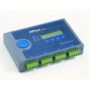 NPort 5430I 4-портовый асинхронный сервер MOXA