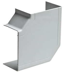 Поворот на 90 градусов ПВР 100х40/100х60 Рувинил цвет Белый