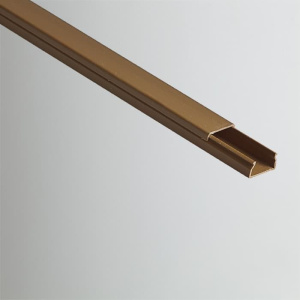 Кабель-Канал РКК-20х10-К Рувинил 20х10х2000мм цвет Коричневый (Цена за 1 Метр)