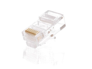 EC-UP8P8C-5E-003-TR-100 (100шт) Разъем RJ-45 NETLAN