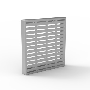 Амадон Антивандальная защитная решётка вентиляции для решёток с вырезом 124х124 мм. ЗКР-124