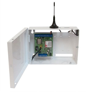 S400L-2GSM-BK12-W "Нано LAN" клеммники (цвет белый) Устройство оконечное объектовое приемно-контрольное c GSM и LAN коммуникаторами Проксима