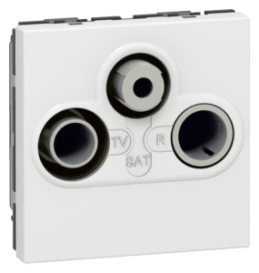 78786 Розетка TV/SAT/RD Legrand Mosaic 2М