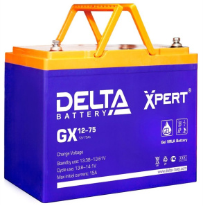 Delta GX 12-75 Аккумулятор герметичный свинцово-кислотный Delta