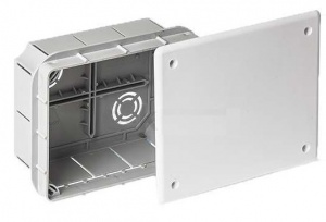 10121 Коробка распаячная для скрытой проводки 118х96х50мм Рувинил