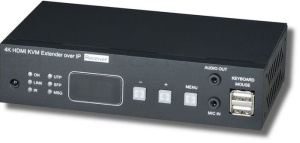 HKM02BR-4K Удлинитель HDMI, USB, аудио, RS232, ИК-сигналов SC&T