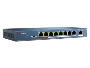 DS-3E0109P-E/M(B) Коммутатор с питанием POE DS-3E0109P-E/M(B) Hikvision