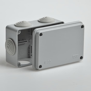 67051 Тусо Коробка распаячная для открытой проводки IP55 Рувинил 120х80х50мм