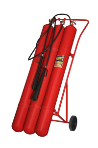 ОУ-55 Огнетушитель углекислотный, передвижной ЯрПожИнвест