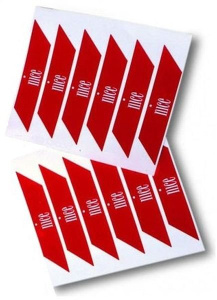 NICE NK1 (12шт) Светоотражающие наклейки на стрелу