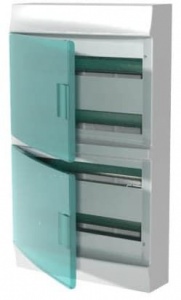 Бокс настенный ABB Mistral41 72М зеленая дверь без клеммного блока