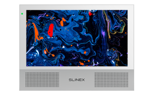 Sonik 10 (White+Silver) Цветной видеодомофон SLINEX