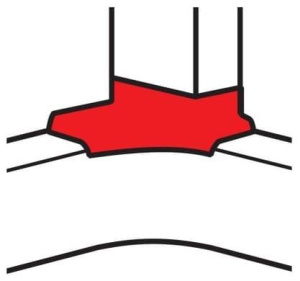 10763 Legrand DLP Отвод угловой для 105/80х35 и 150/80х50