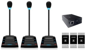 SX-420/3 Устройство переговорное клиент-кассир, дуплексное, с записью переговоров STELBERRY