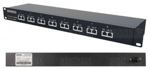 SP-IP8/1000R Устройство грозозащиты цепей Ethernet OSNOVO