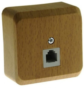 TELA-001T Розетка Бук Schneider Electric Этюд TF RJ-11