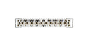 NMC-PL10-DU-10 (10 шт) Плинт размыкаемый, (0...9), крепление под кронштейн и круглые направляющие NIKOMAX