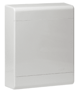 68324Б Тусо Щит распределительный навесной ЩРн-П-24 Белый с непрозрачной дверью