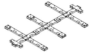 PERCo-RF20 Монтажная рама PERCo