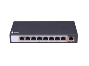 UM1-E9/8P mini Коммутатор с питанием по PoE Optimus