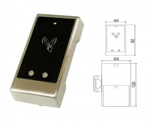 Z-695 (серебро) Замок со встроенным контроллером IronLogic