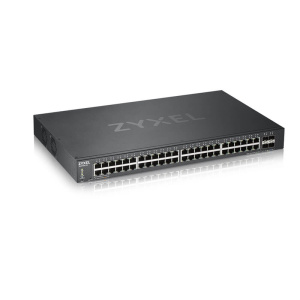 XGS1930-52-EU0101F Гибридный Smart L2+ коммутатор rack 19", 48xGE, 4xSFP+, автономное/облачное управление ZYXEL