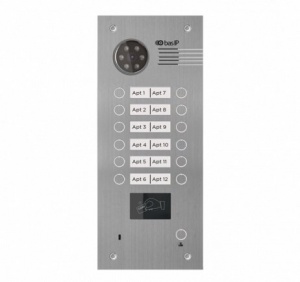 BA-12E SILVER Вызывная панель IP-домофона BAS-IP