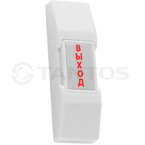 HO-02 Кнопка запроса на выход накладная прямоугольная, пластиковая Tantos