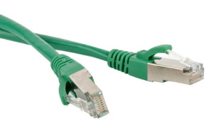 PC-LPM-STP-RJ45-RJ45-C5e-3M-LSZH-GN Патч-корд медный Hyperline